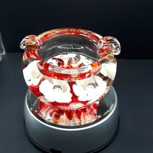 Vintage St. Clair Artglass Ashtray ft. Joe Rice